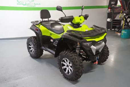 QuadTech-Koch Quadmarke POWERLAND Tachyon Elektro Quad ATV